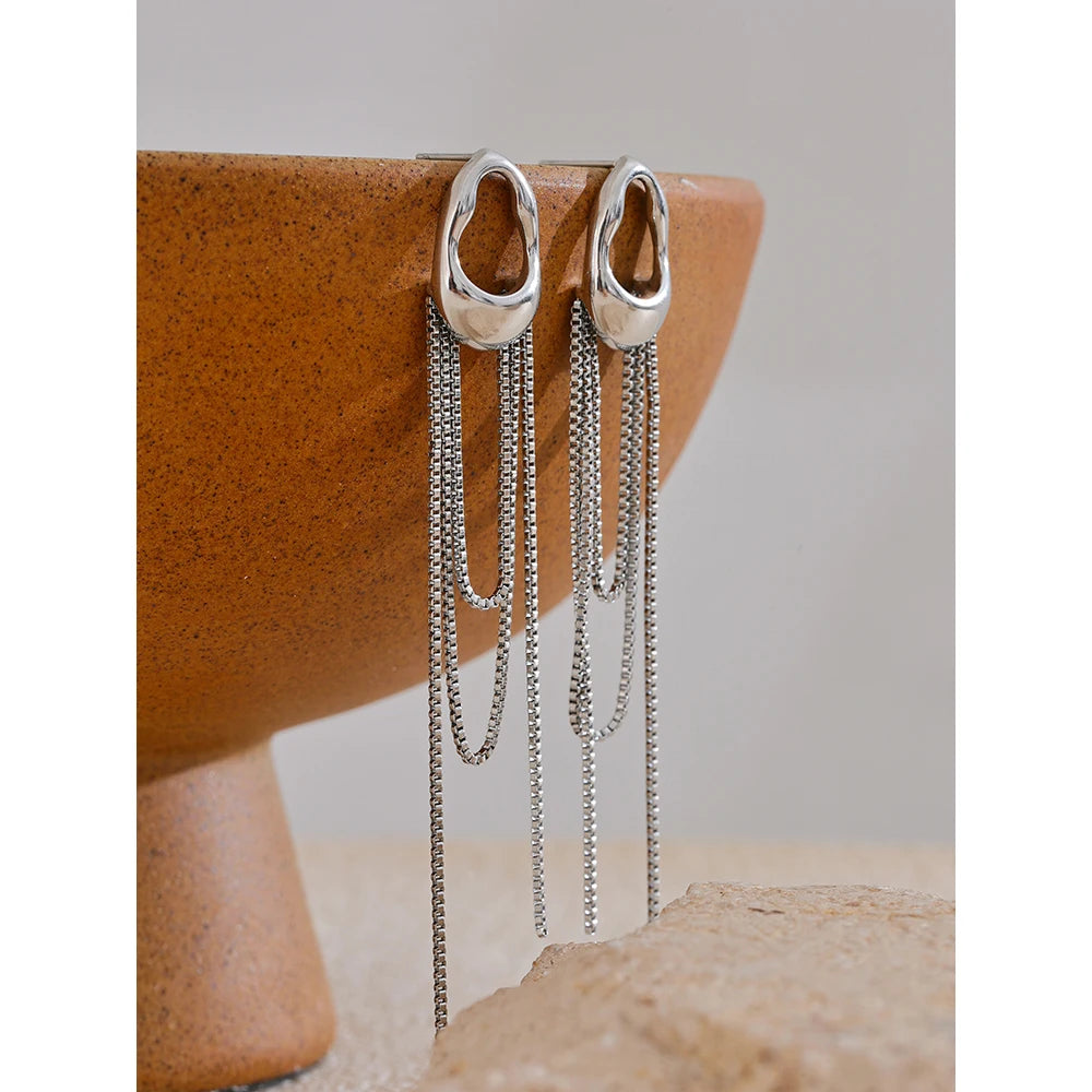 Chain Drop Earrings