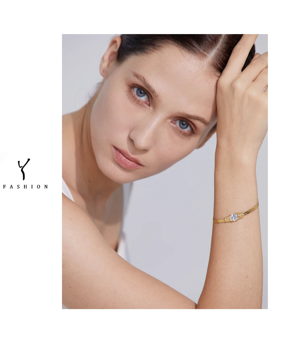 Golden Orbit Bracelet