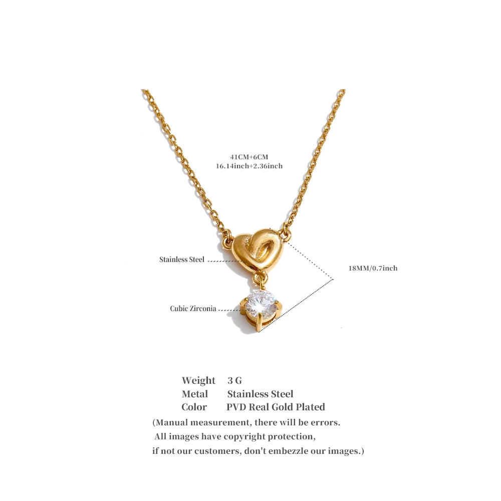 Eternal Love Heart Necklace