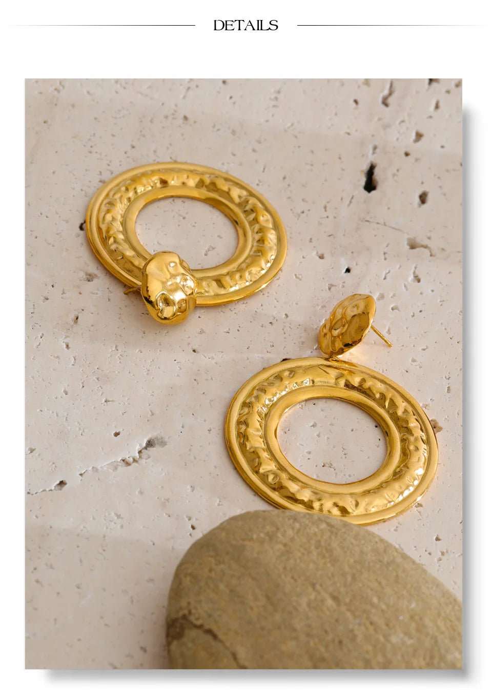 Vintage Circle Earrings
