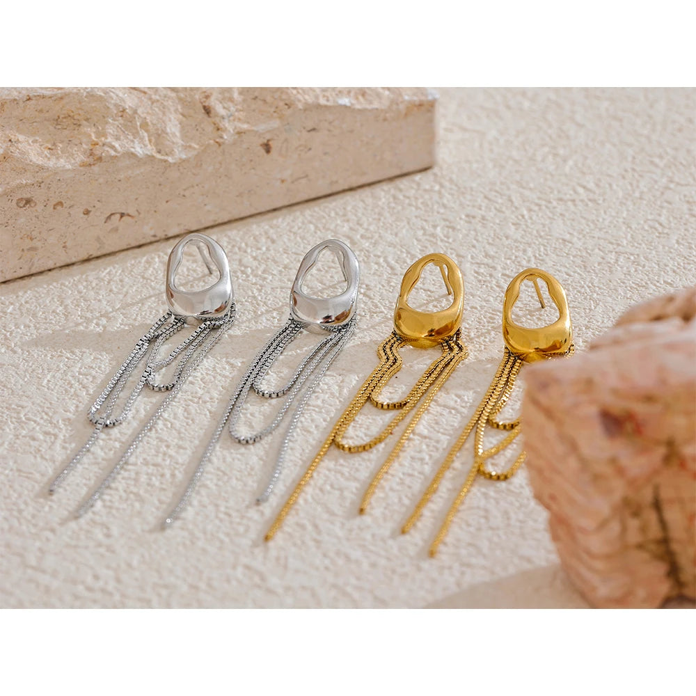 Chain Drop Earrings
