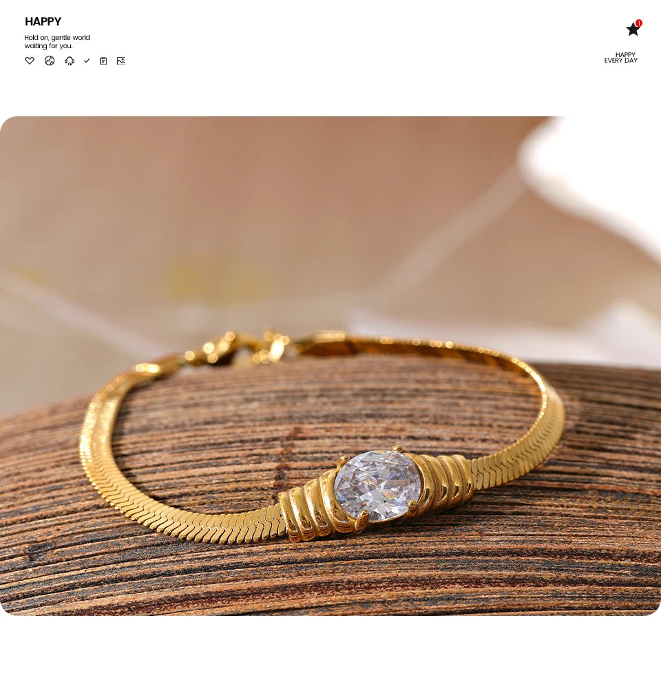 Golden Orbit Bracelet