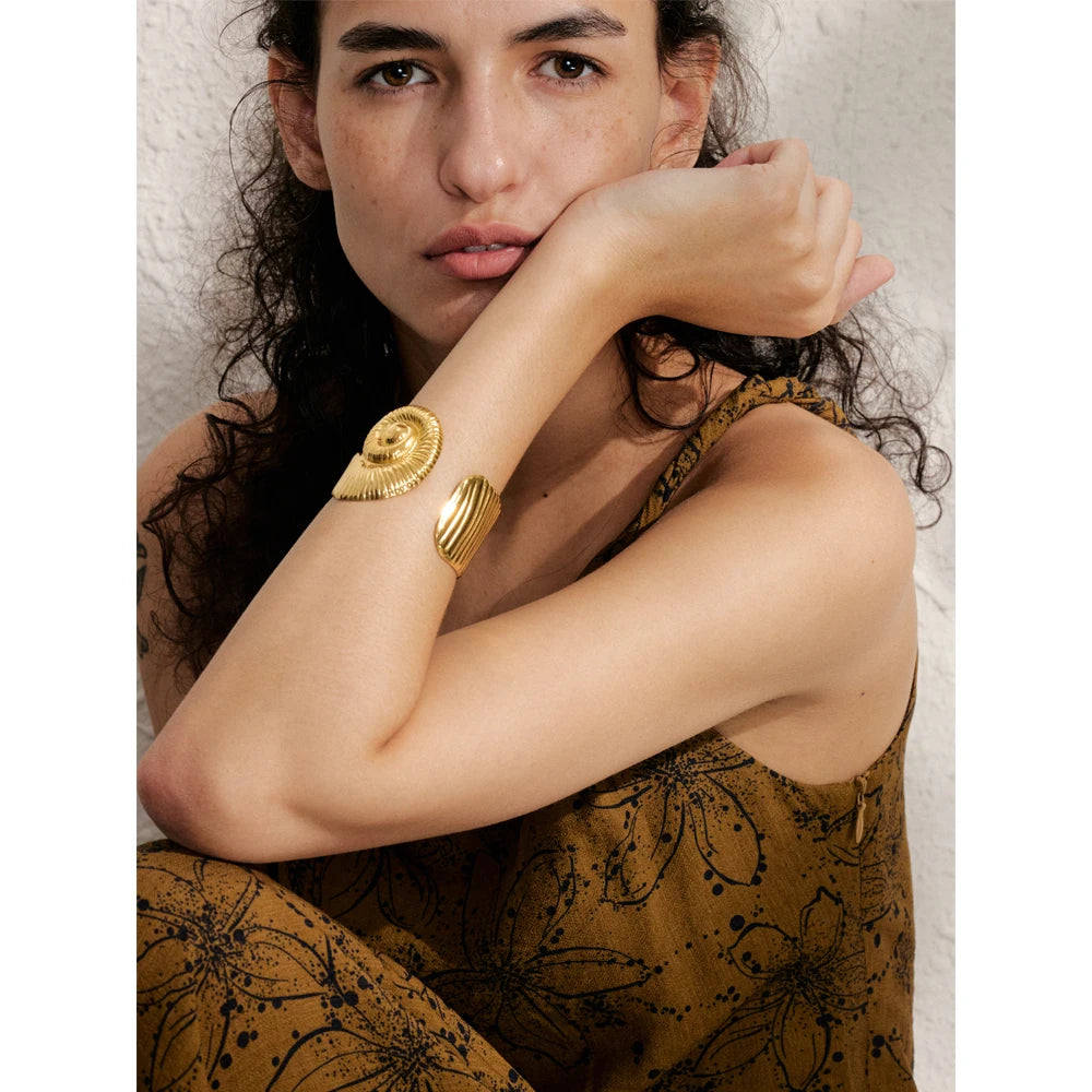 Golden Spiral Bracelet