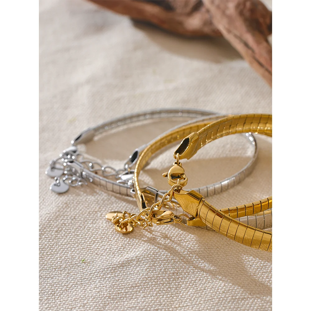 Geometric Gold Bracelet