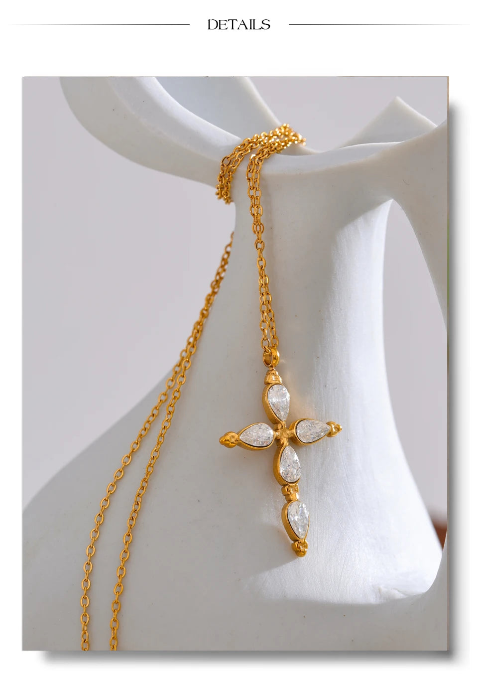 Crystal Cross Pendant