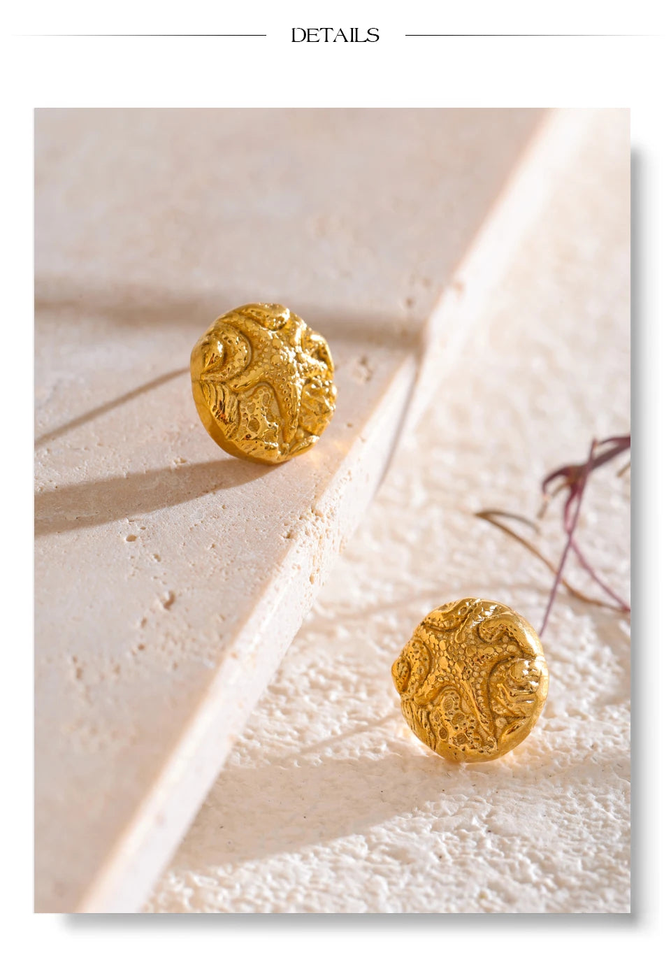 Vintage Star Studs