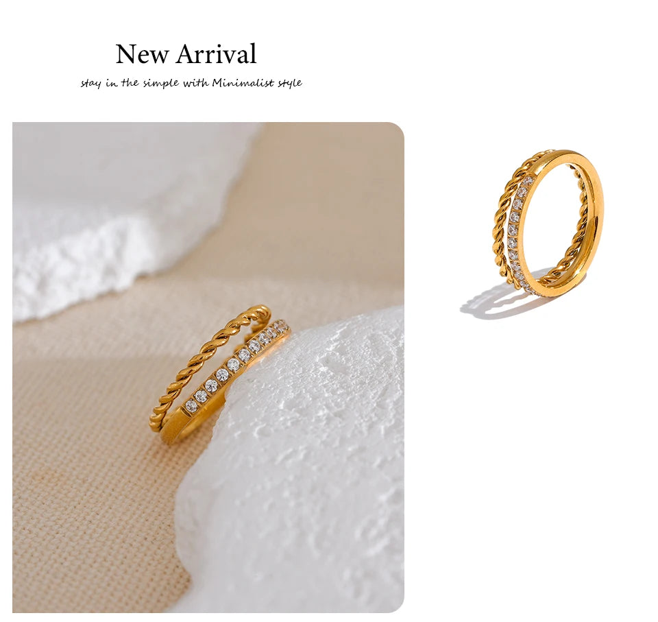Braided Twist Ring