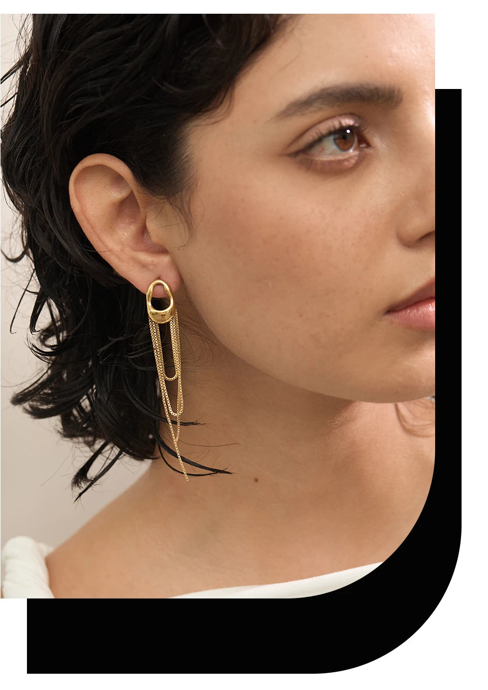 Chain Drop Earrings