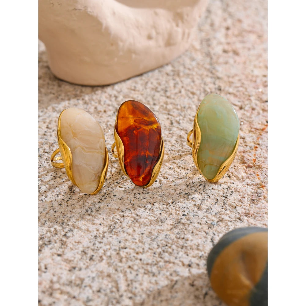 Natural Gemstone Rings