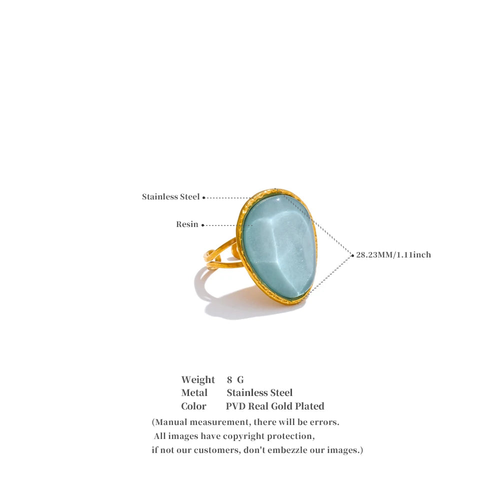 Bold Aura Statement Rings