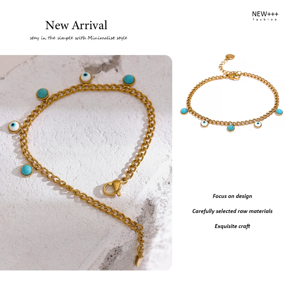 Evil Eye Charm Bracelet