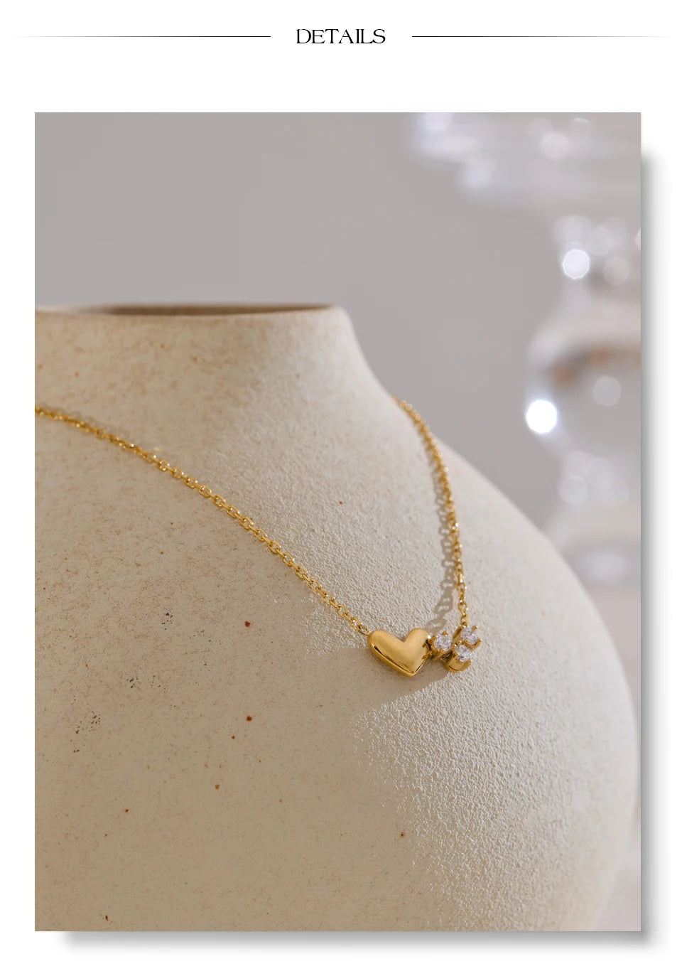 Wing & Crystal Necklace