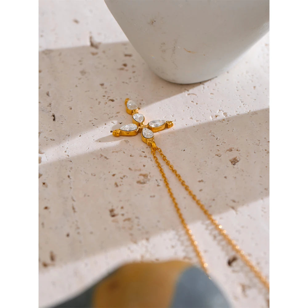 Crystal Cross Pendant