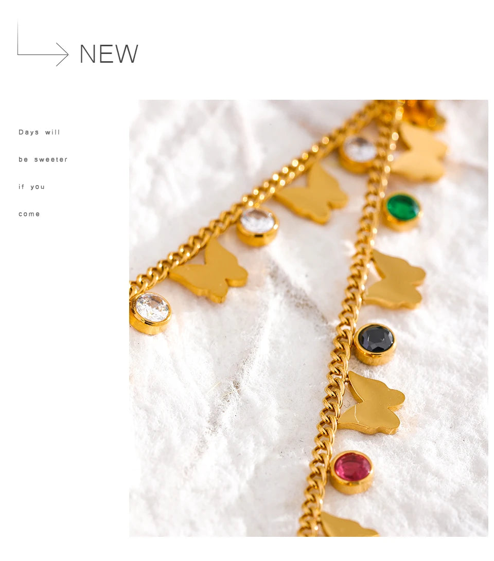 Color Charm Bracelet