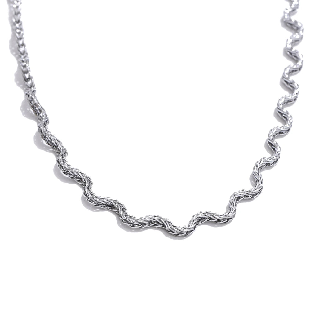 Wave Chain Necklace