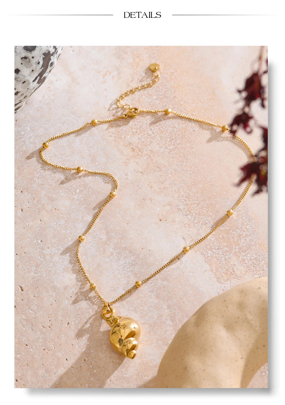 Ocean Conch Pendant
