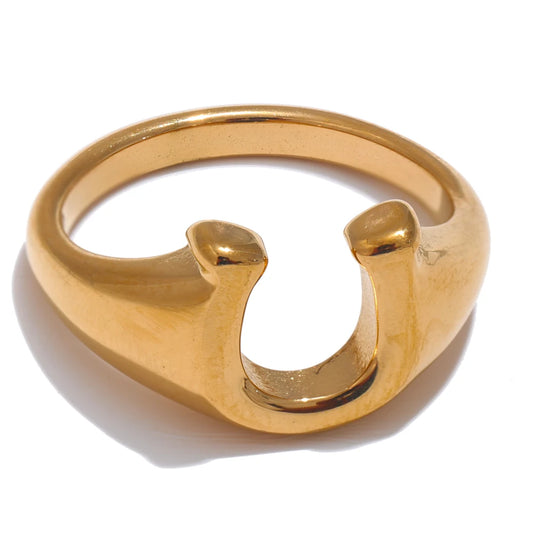 Gold Wrap Open Ring