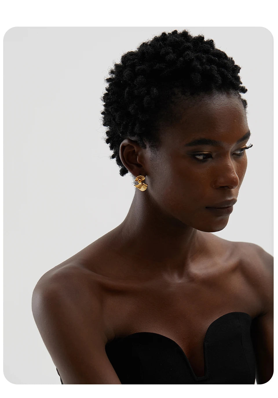 Abstract Fan Earrings