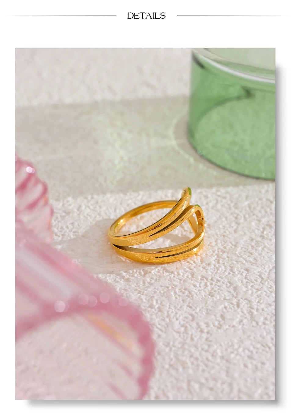 Interlocking Sculptural Rings