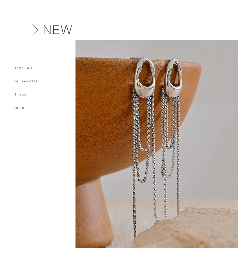 Chain Drop Earrings