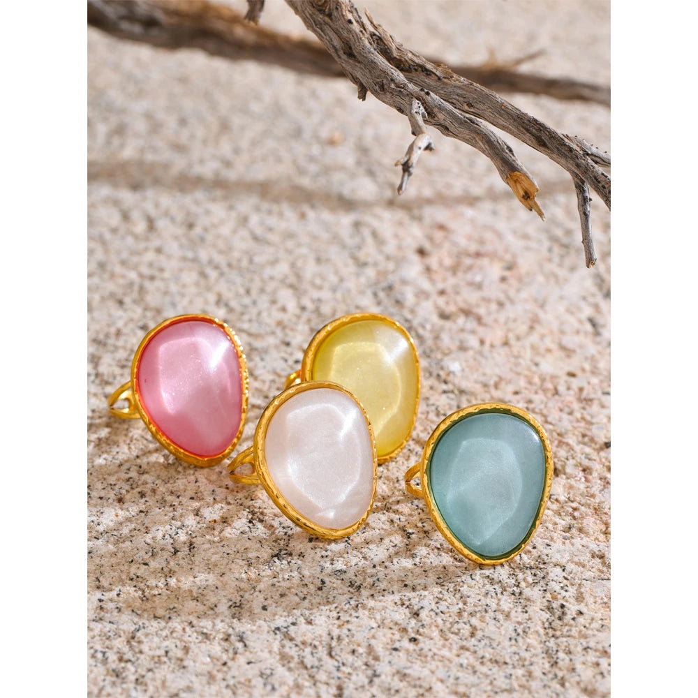 Bold Aura Statement Rings