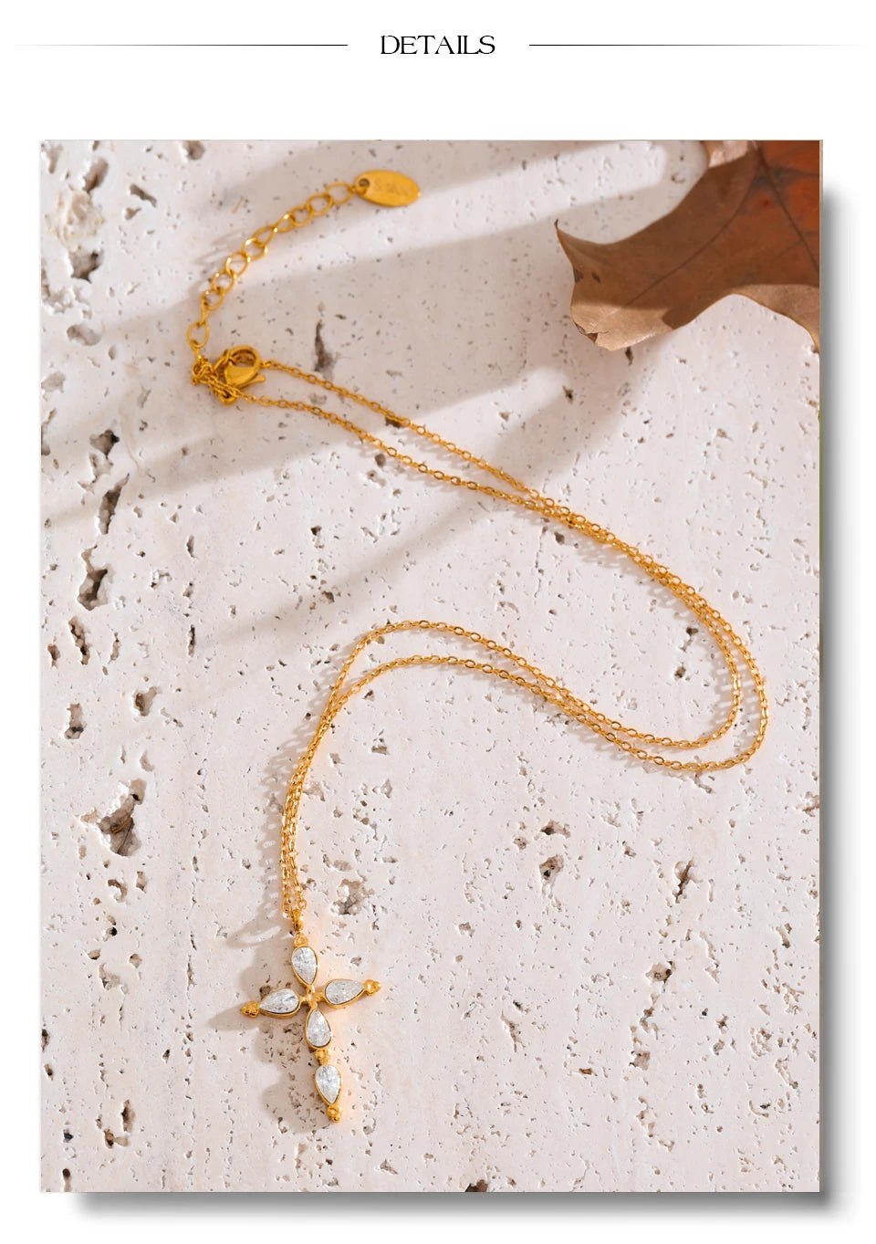 Crystal Cross Pendant