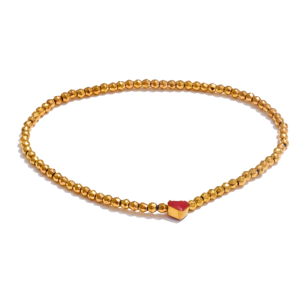 Red Heart Bracelet