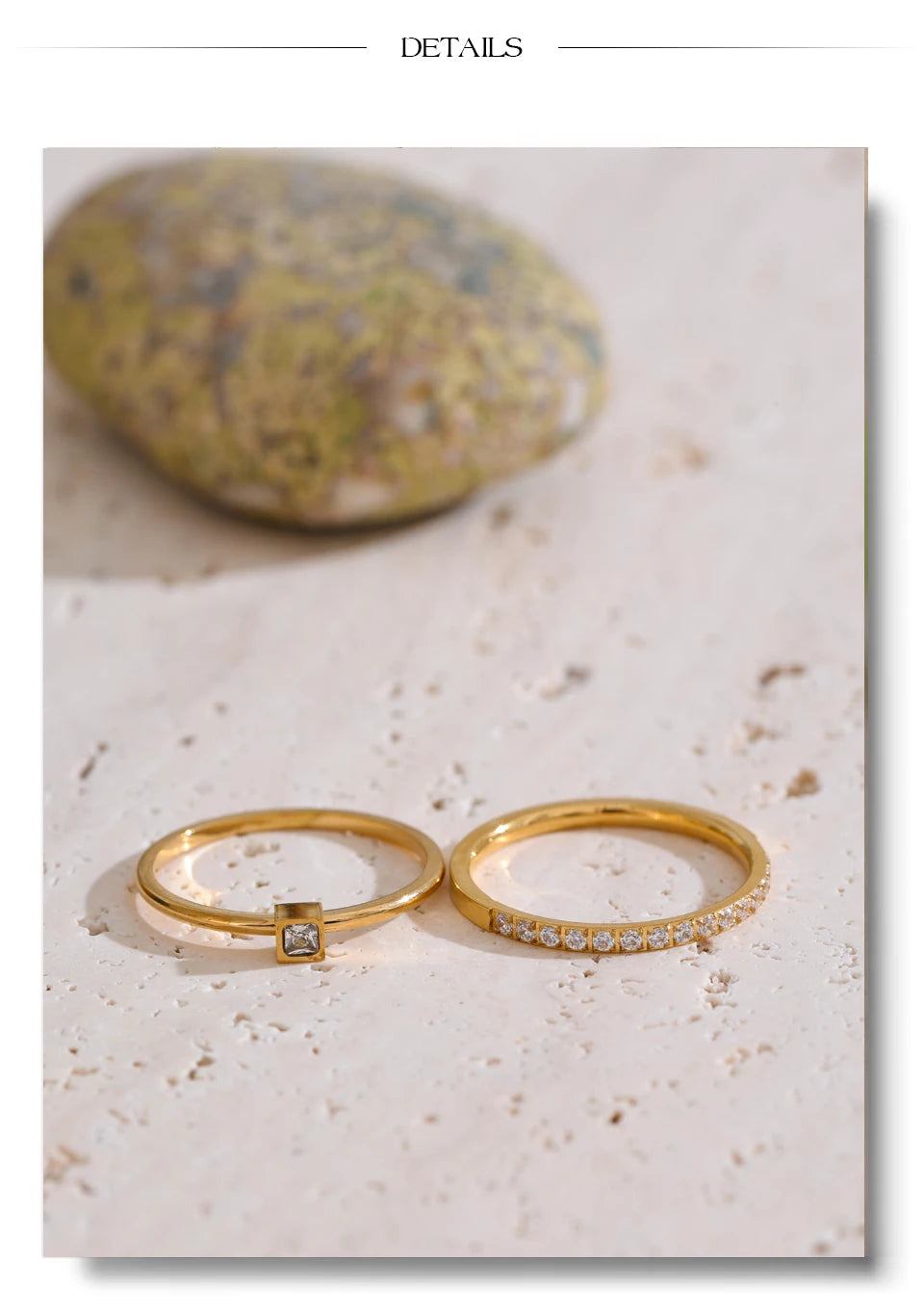 Pavé Double-Band Ring