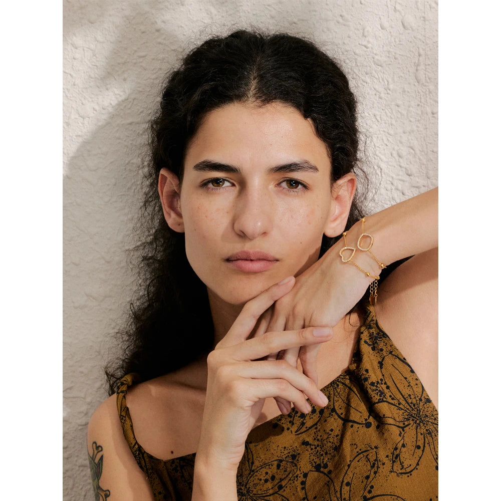 Twin Hearts Bracelet