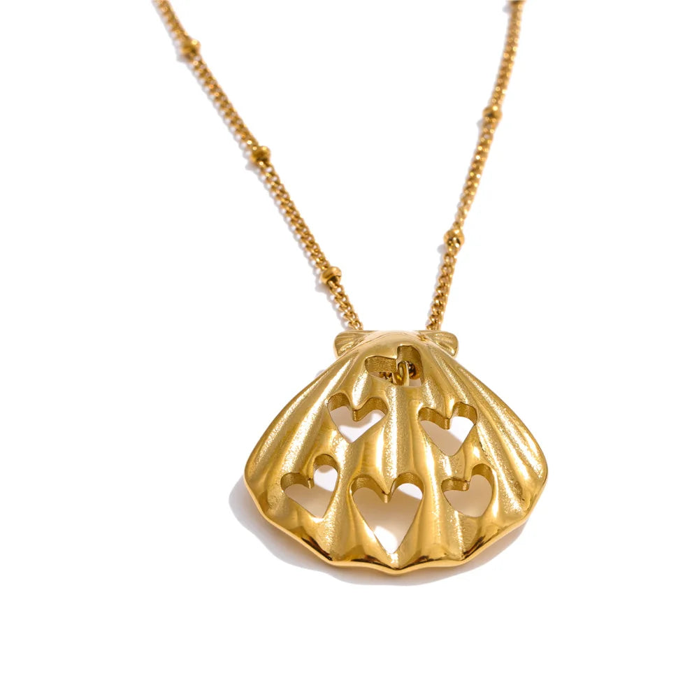 Golden Seashell Duo Set