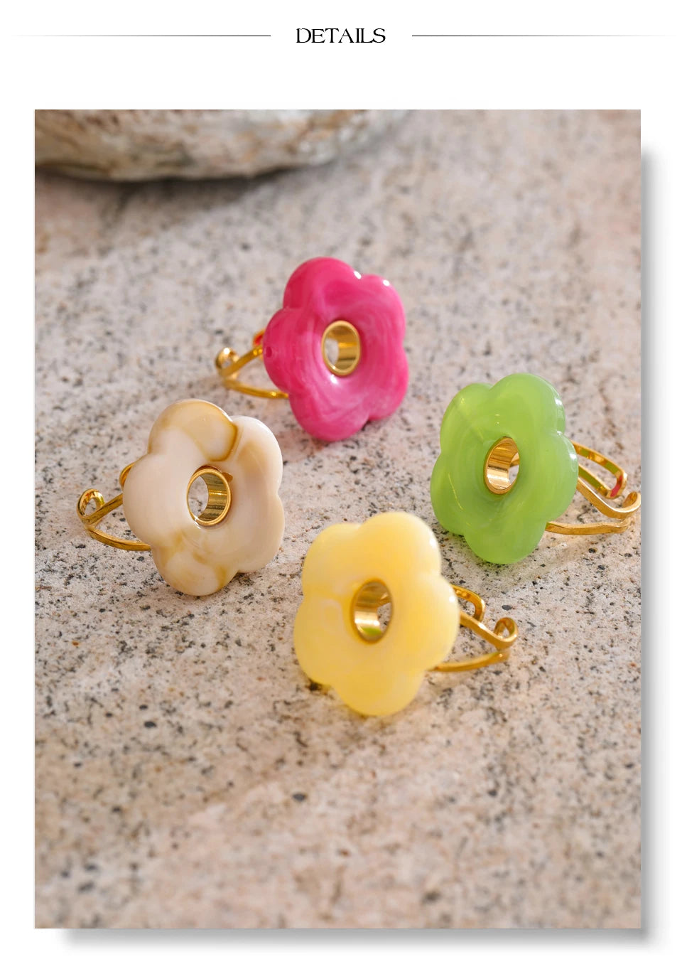 Pink Bloom Ring