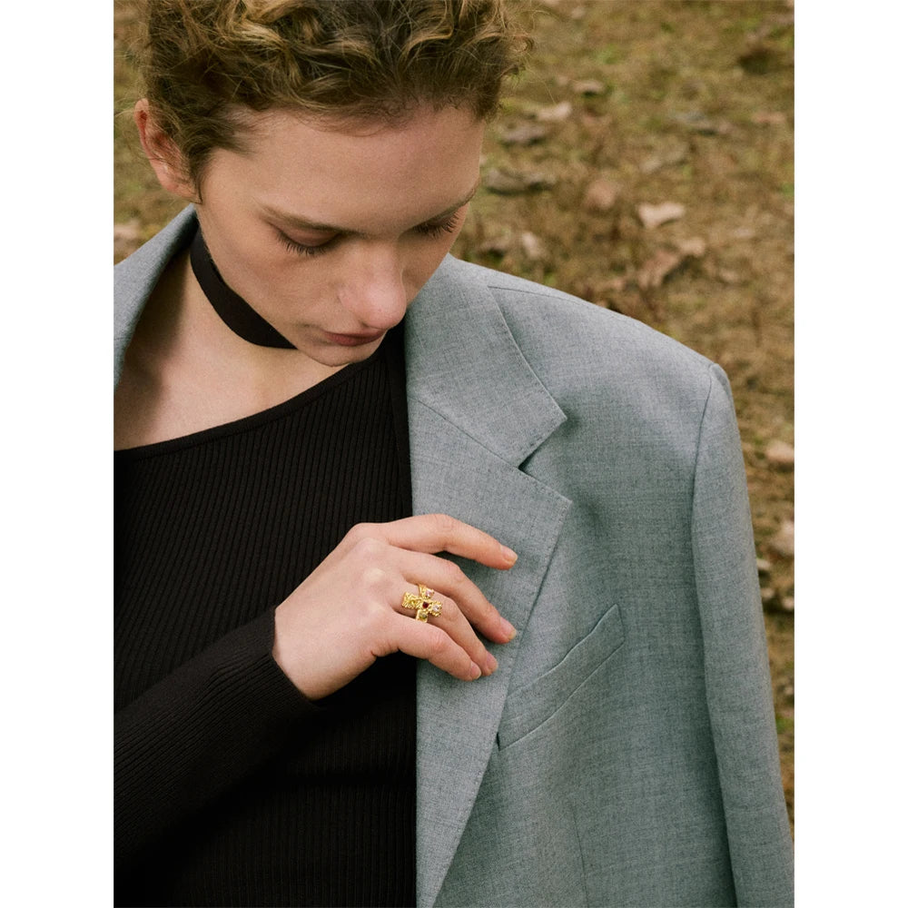 Vintage Cross Ring