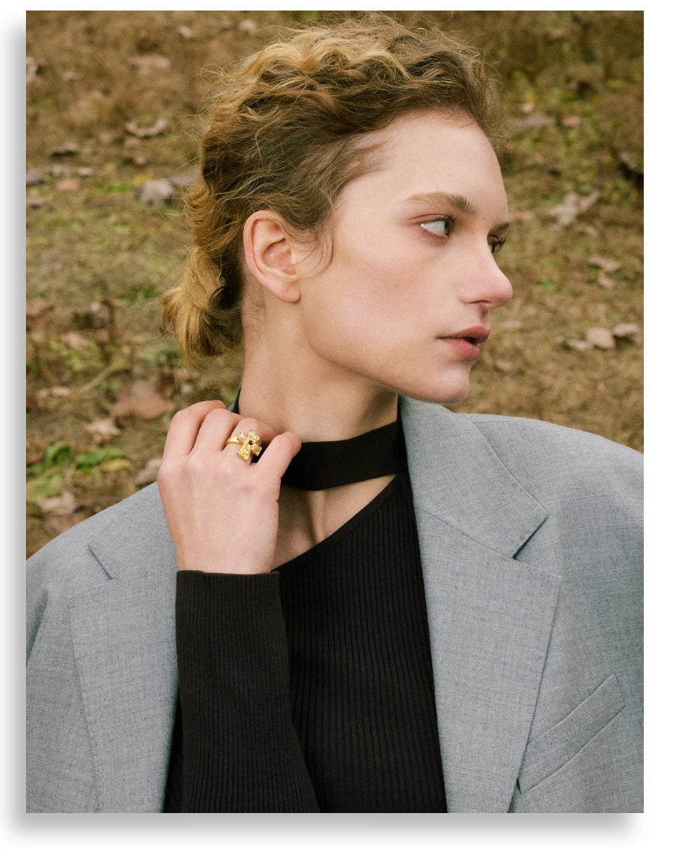 Vintage Cross Ring