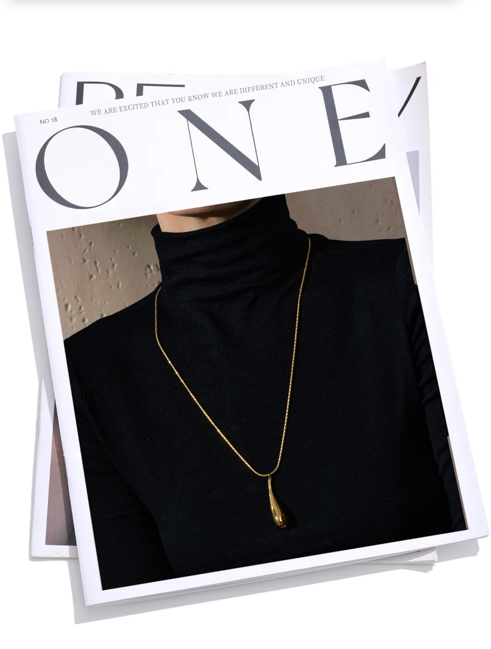 Teardrop Pendant Necklace