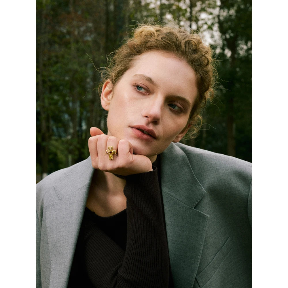 Vintage Cross Ring