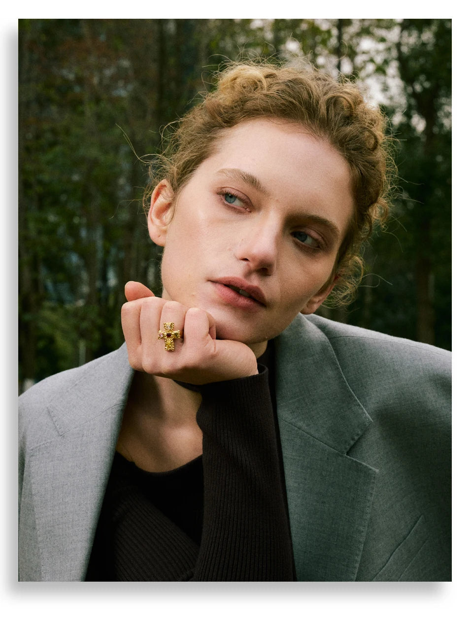 Vintage Cross Ring