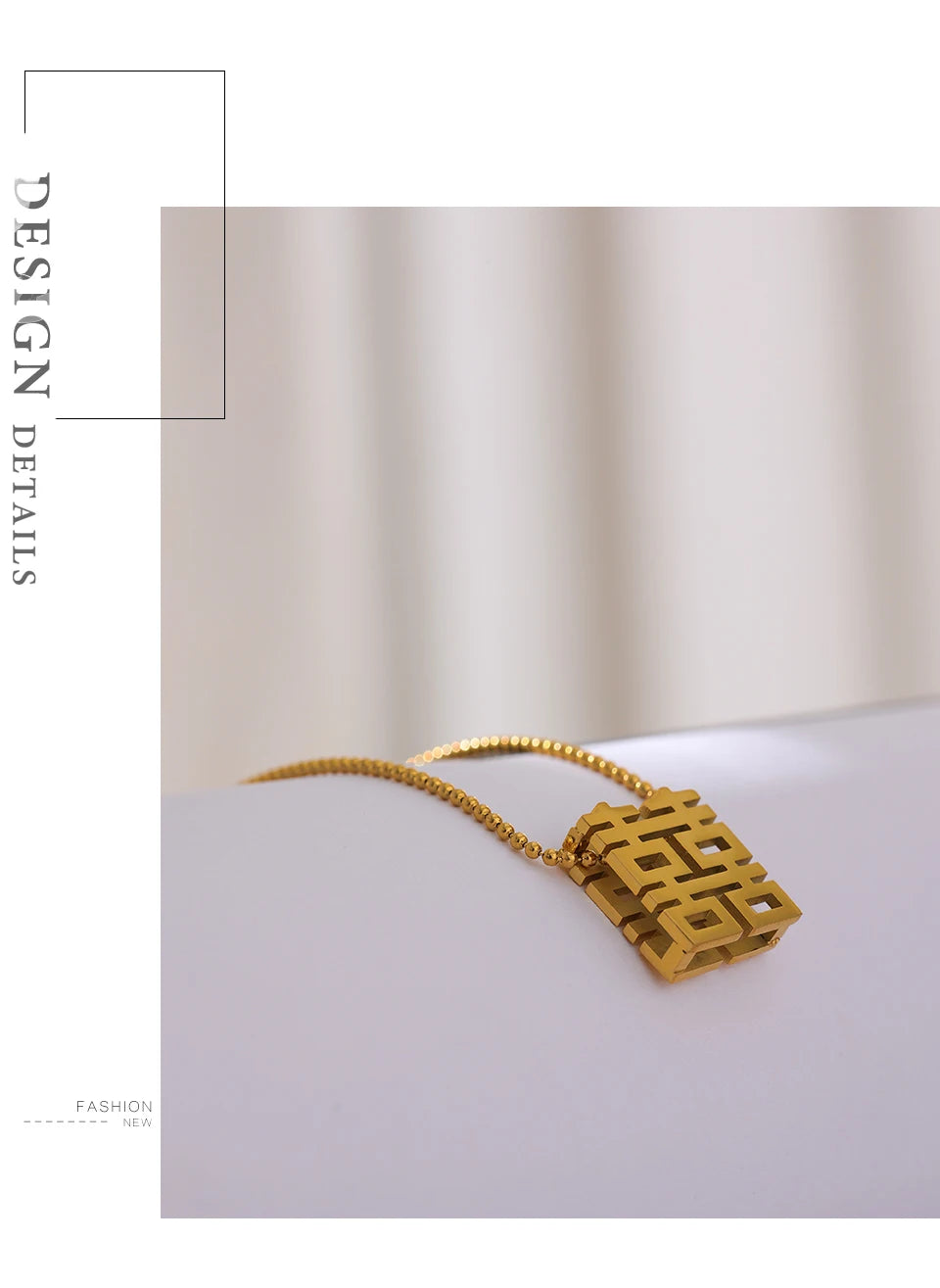 Double Happiness Necklace