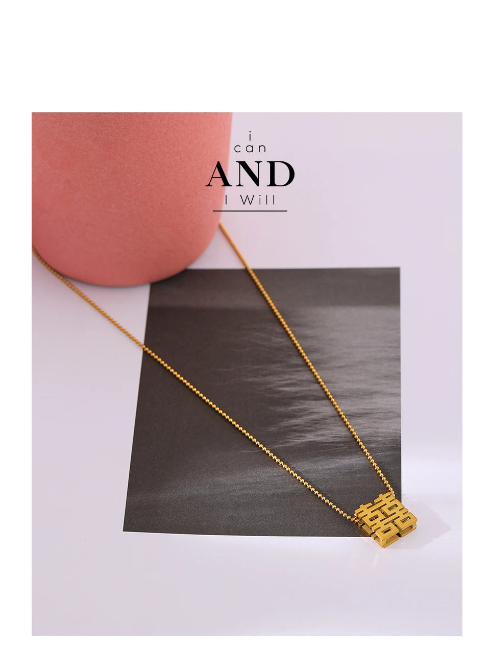 Double Happiness Necklace