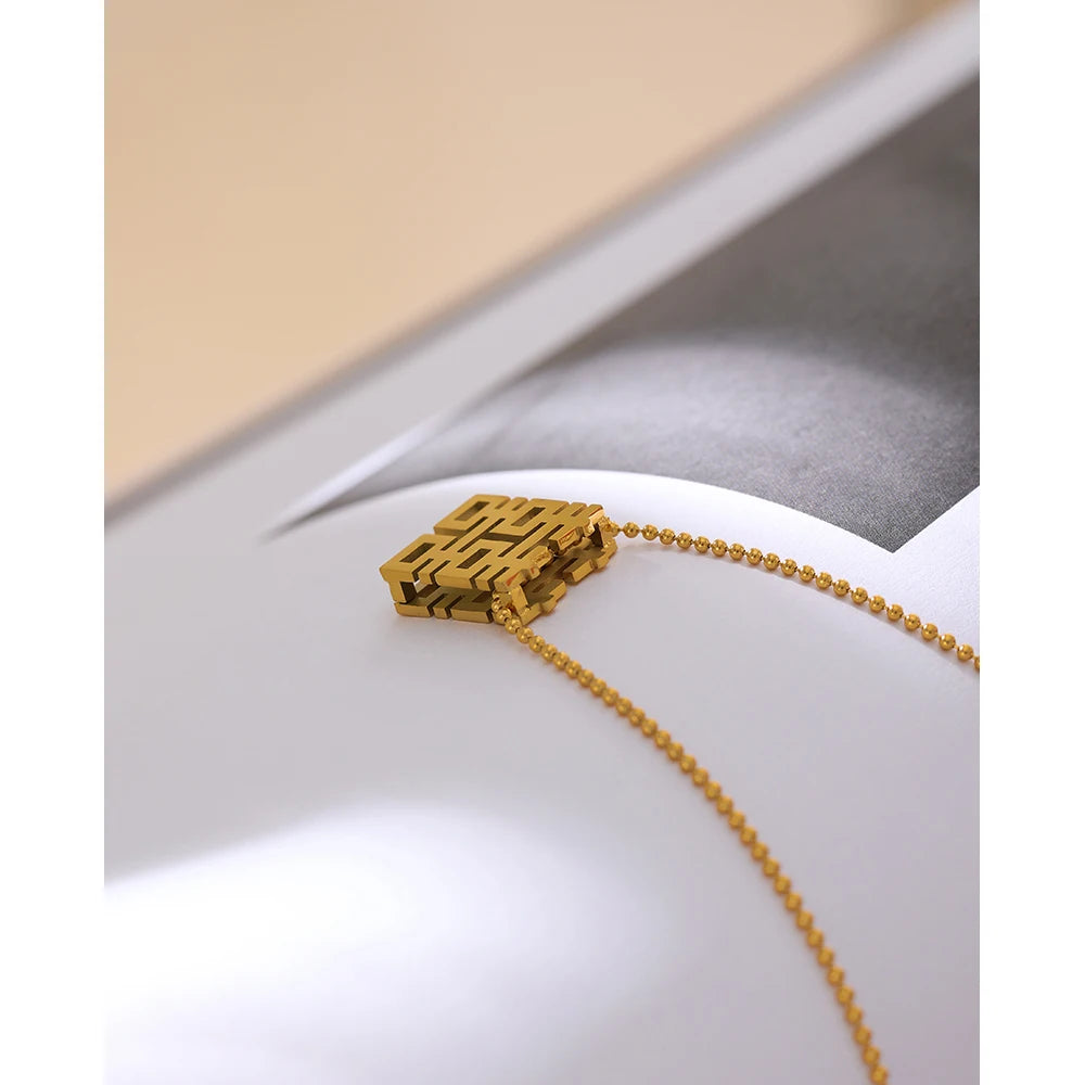 Double Happiness Necklace