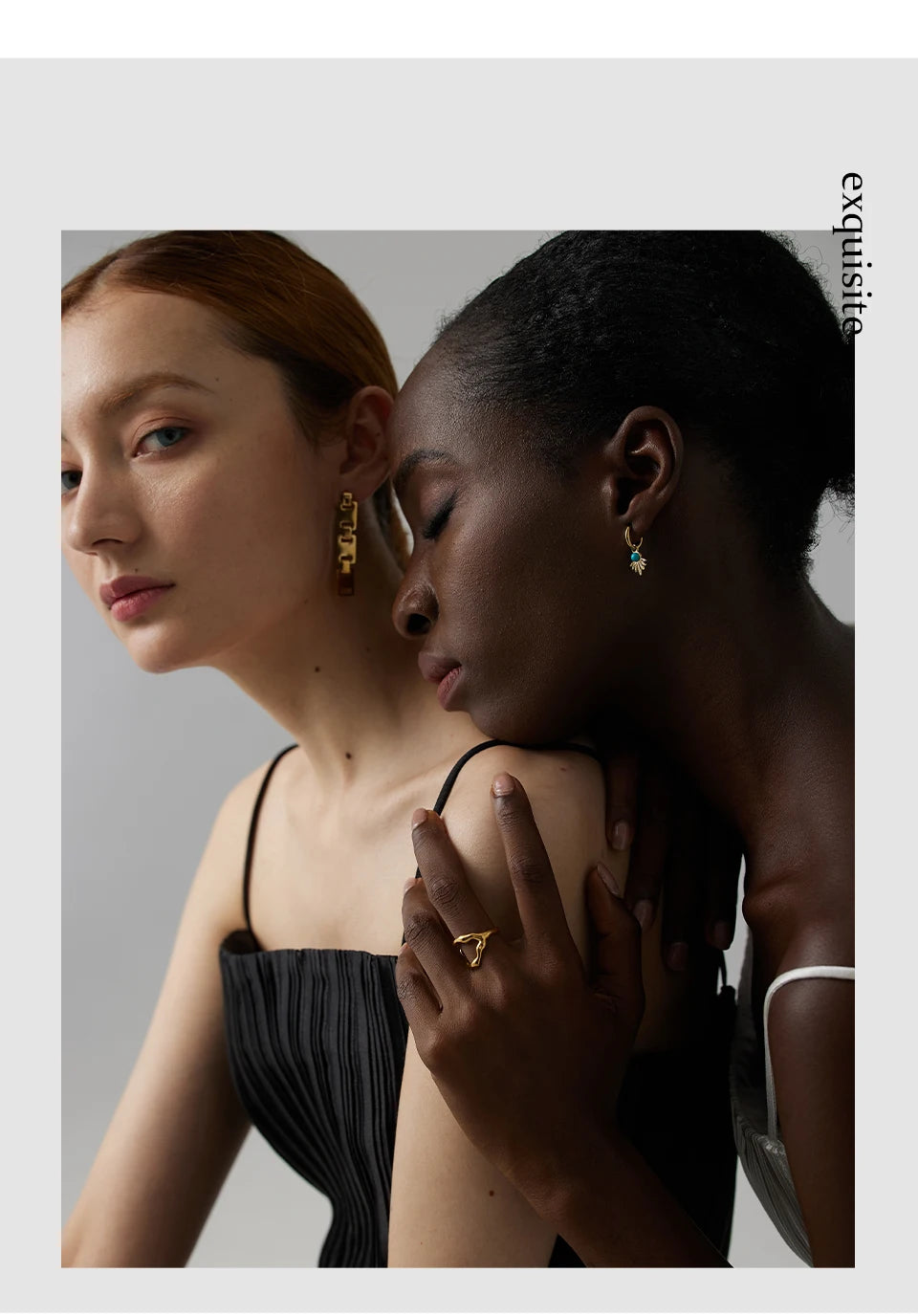Sculptural Open Gold Ring