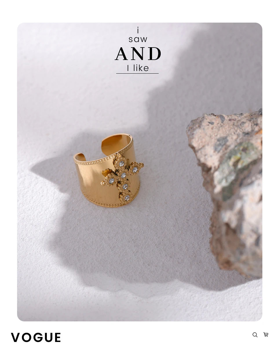 Royal Cross Ring
