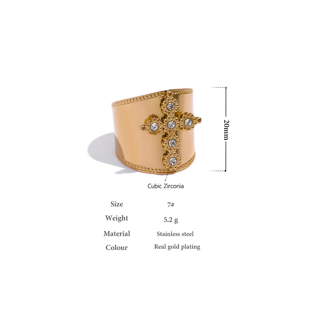 Royal Cross Ring