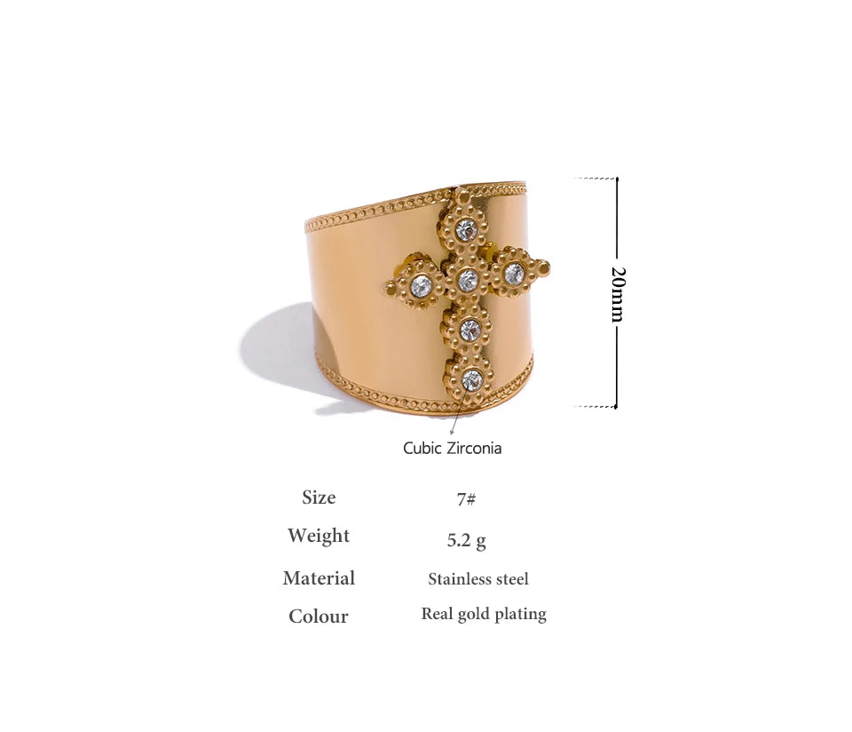Royal Cross Ring