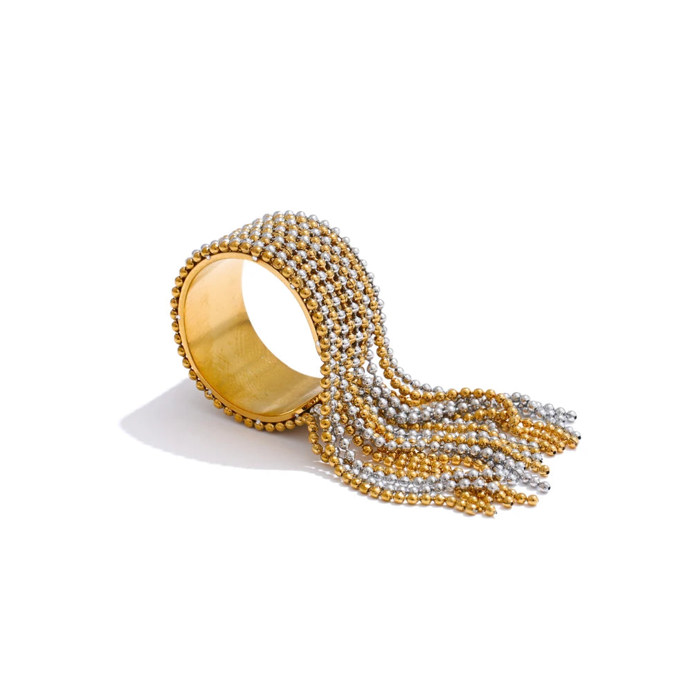 The Cascading Luxe Ring
