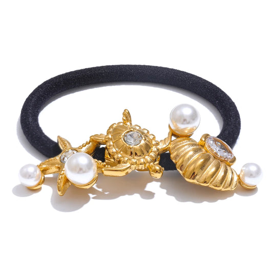 Ocean Pearl Hair Tie