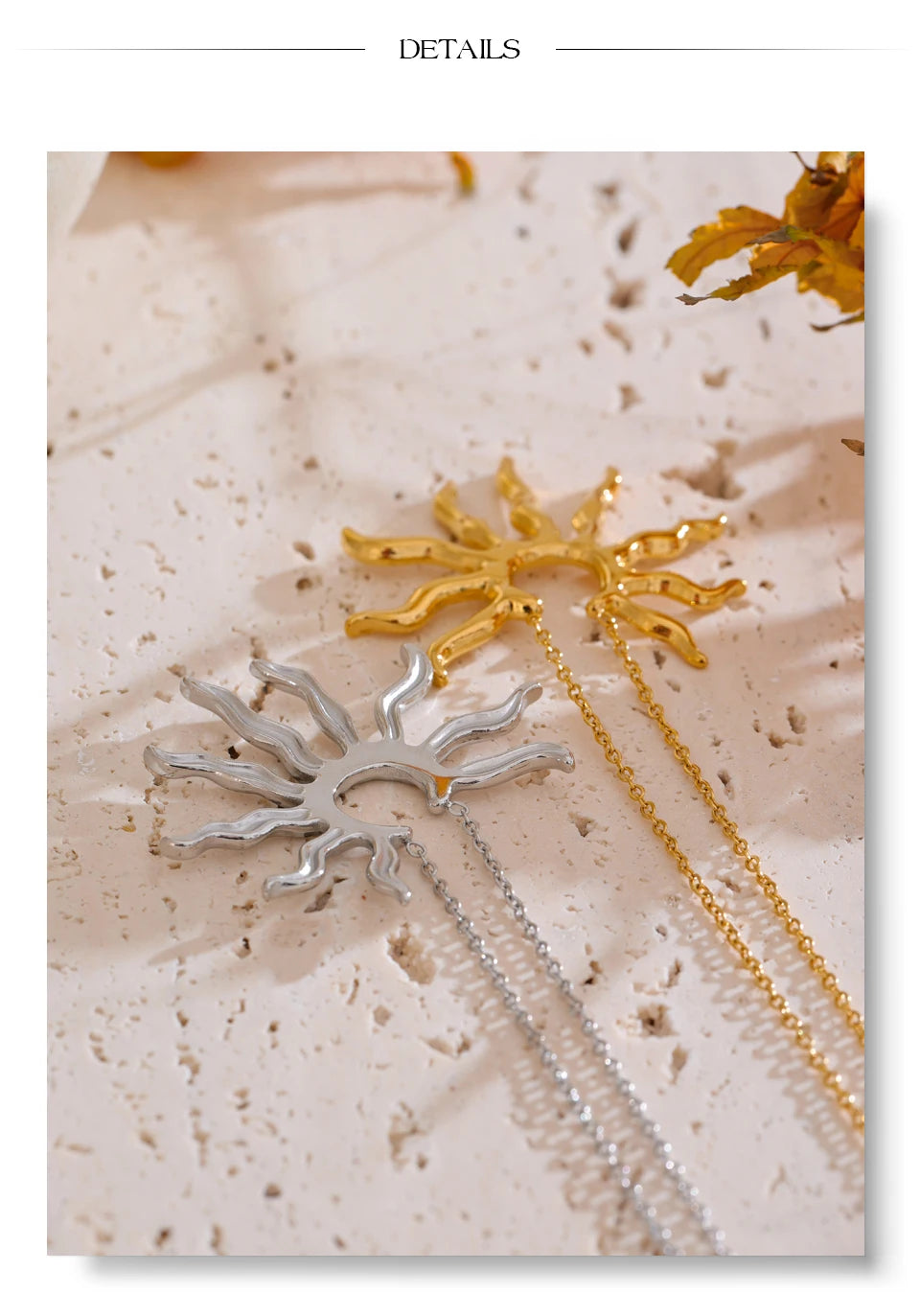 Sun Pendant Necklace