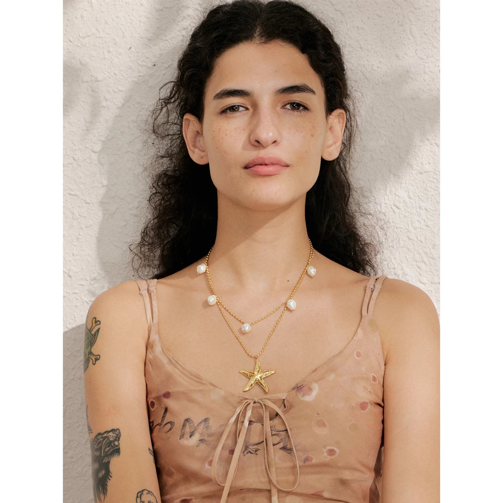 Ocean Star Layered Necklace