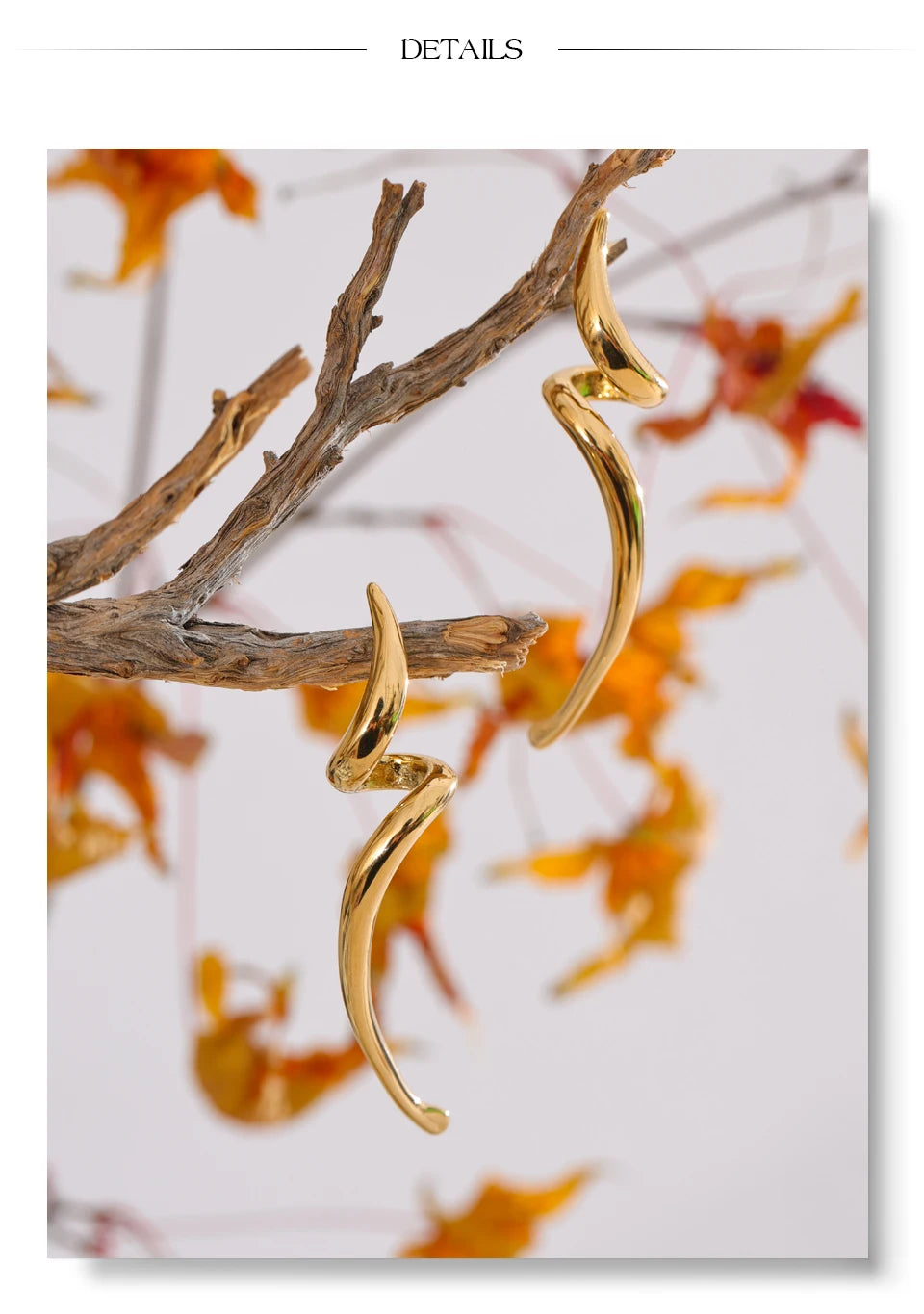 Lightning Statement Earrings