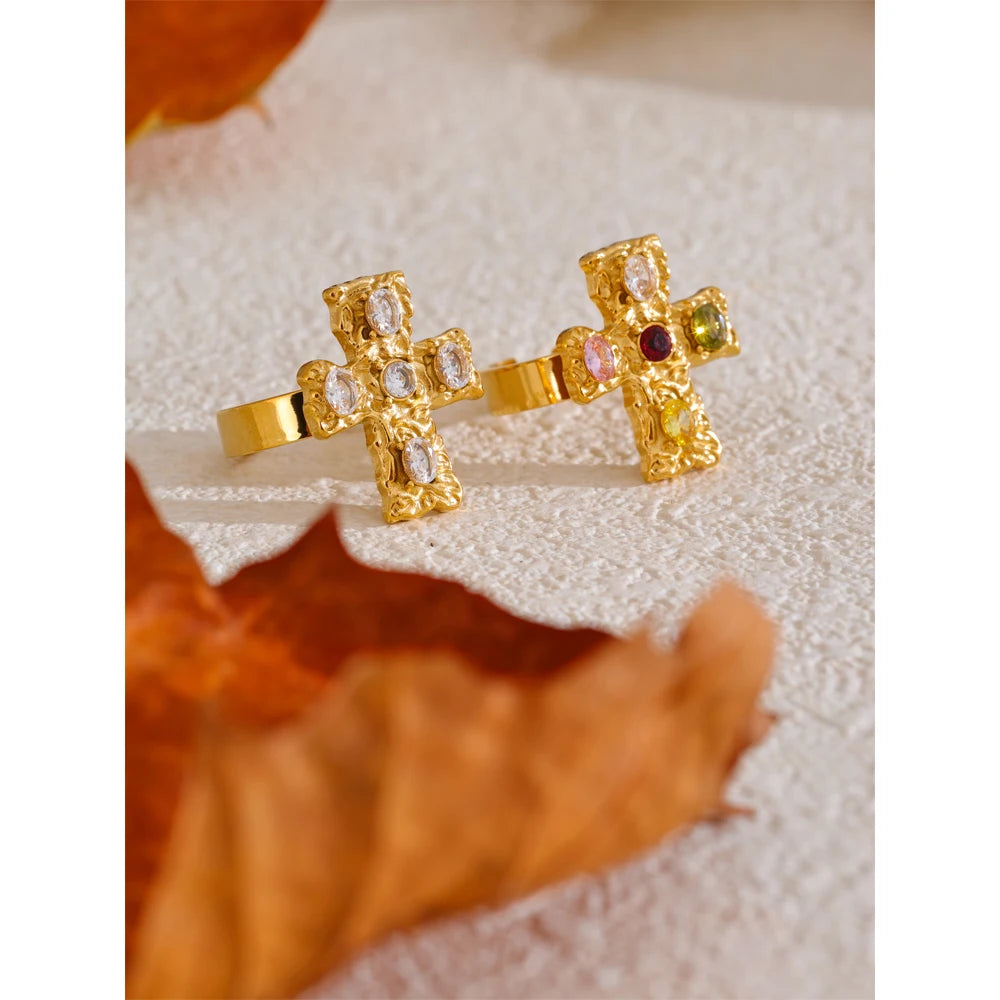 Vintage Cross Ring