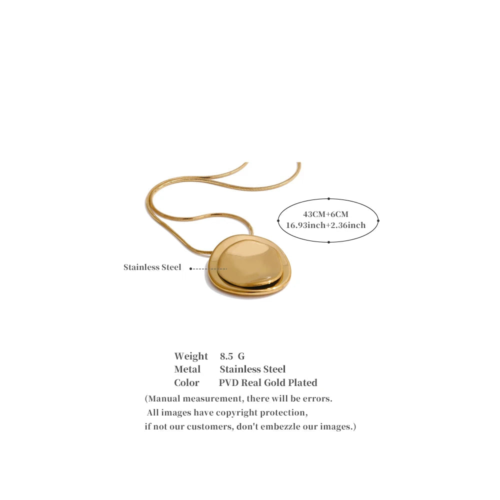Heart Medallion Necklace